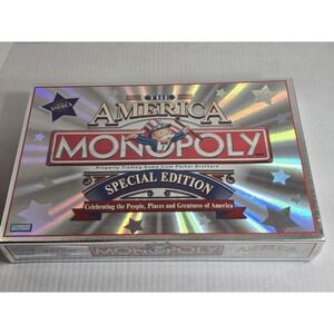 The America Monopoly SPECIAL EDITION Board Game Complete Sealed